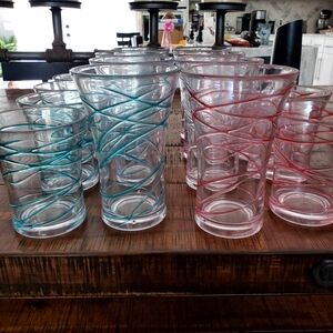 Set Of 16 Drinking Glasses